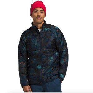 The North Face Circaloft 1/4-Zip Pullover - Summit Navy Camo Texture Print